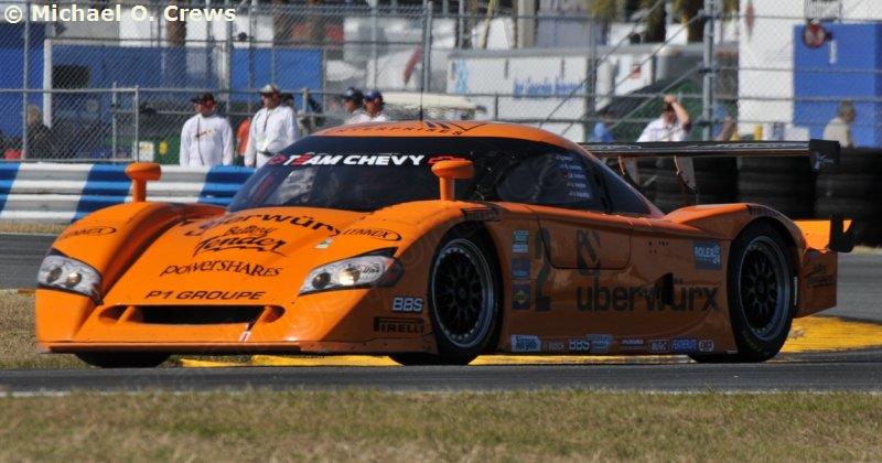 Romeo Kapudija's Daytona Prototype at the 2010 Rolex 24 at Daytona